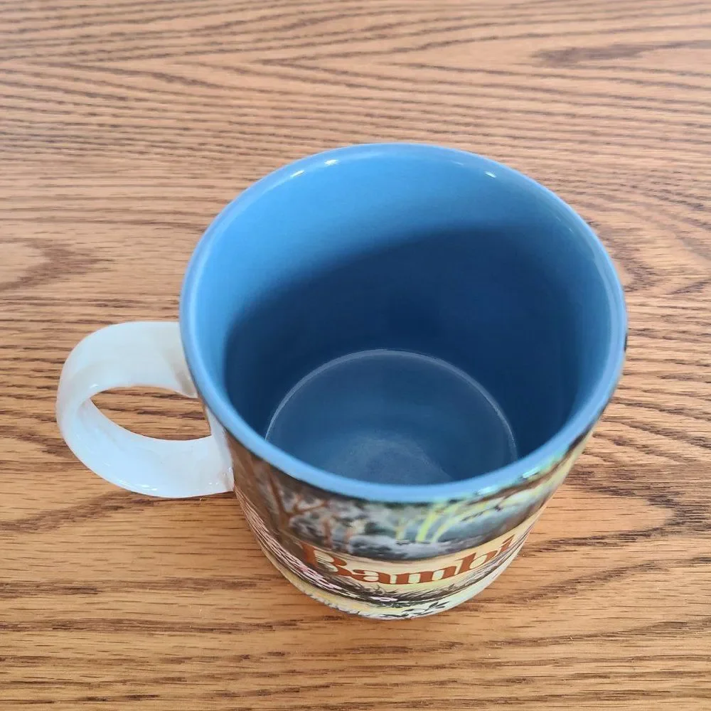 Vintage Disney Store Bambi Thumper Flower Coffee Mug Cup 12 Ounce EUC